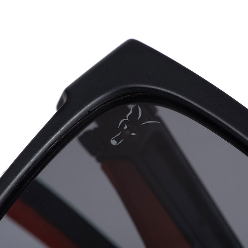 Fox Collection Black Orange Shades Grey Lens